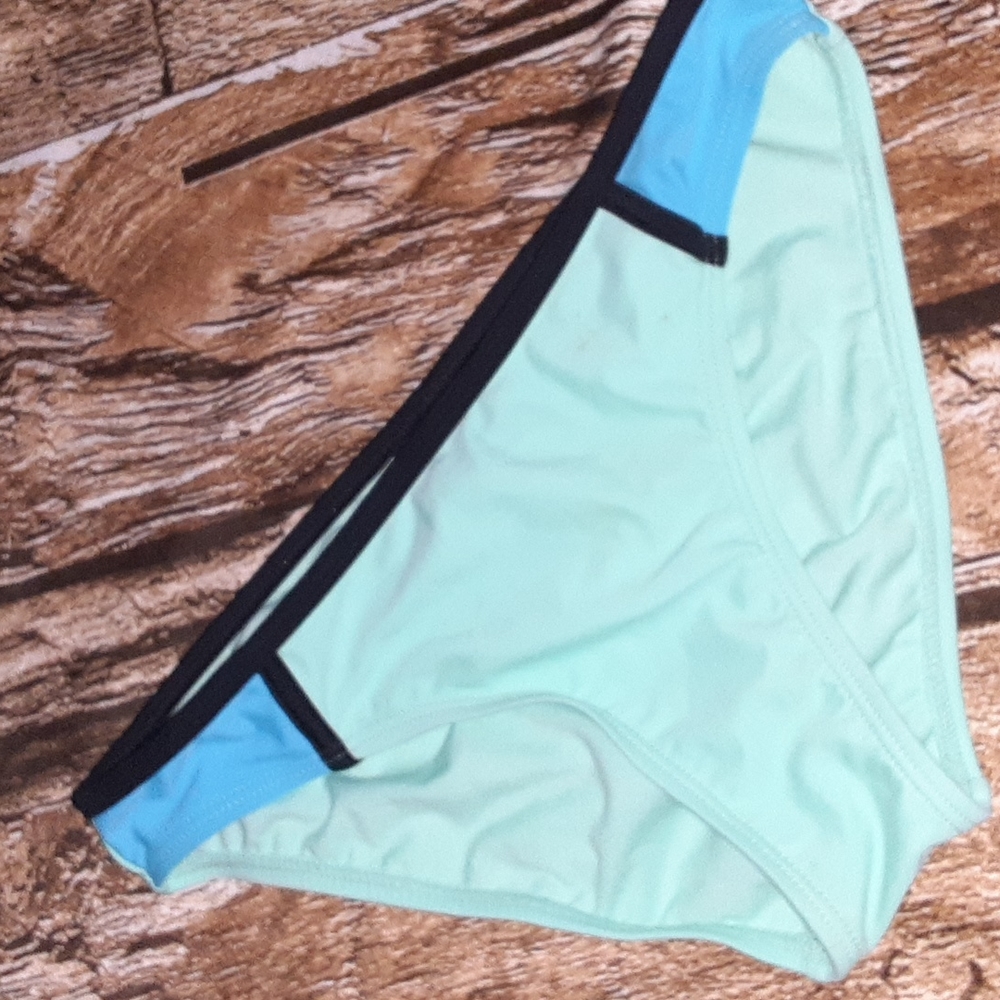 Colorblock bikini bottom